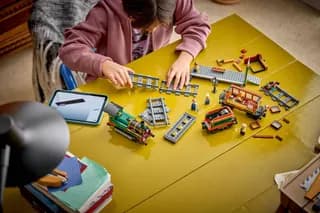 Vintage stoomtrein LEGO-set afbeelding 6
