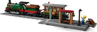 Vintage stoomtrein LEGO-set afbeelding 3