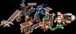 Diddy Kong's Mine Cart Ride Expansion Set LEGO-set