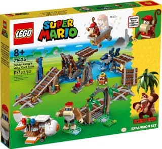Diddy Kong's Mine Cart Ride Expansion Set LEGO-set afbeelding 2