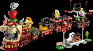 The Bowser Express Train LEGO-set