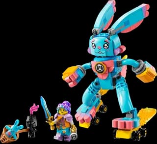 Izzie and Bunchu the Bunny LEGO-set
