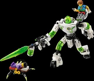 Mateo and Z-Blob the Robot LEGO-set