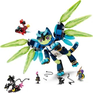Zoey and Zian the Cat-Owl LEGO-set afbeelding 4