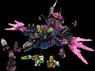 The Never Witch's Midnight Raven LEGO-set