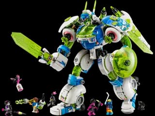 Mateo and Z-Blob the Knight Battle Mech LEGO-set