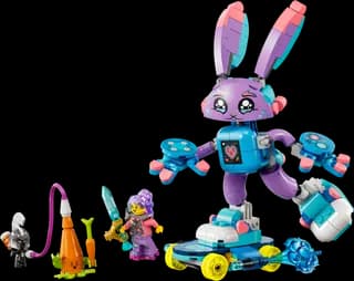 Izzie and Bunchurro the Gaming Bunny LEGO-set