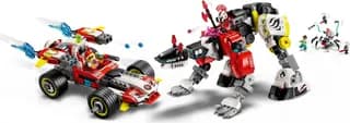 Cooper's Tiger Mech & Zero's Hot Rod Car LEGO-set afbeelding 4