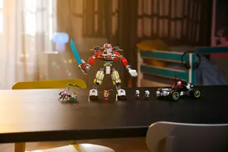 Cooper's Tiger Mech & Zero's Hot Rod Car LEGO-set afbeelding 8