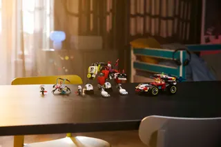 Cooper's Tiger Mech & Zero's Hot Rod Car LEGO-set afbeelding 9