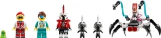 Cooper's Tiger Mech & Zero's Hot Rod Car LEGO-set afbeelding 2