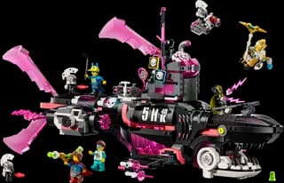 Nachtmerrie haaienonderzeeër LEGO-set