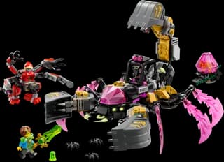 Nachtmerrie schorpioengraver LEGO-set