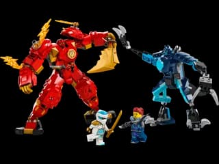 Kai's elementaire vuurmecha LEGO-set