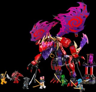 Bliksemtand Draak van Chaos LEGO-set
