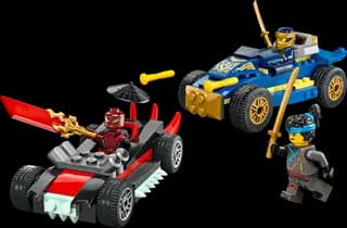 Rogue vs. Drix racewagenduel LEGO-set