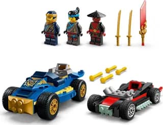 Rogue vs. Drix racewagenduel LEGO-set afbeelding 4