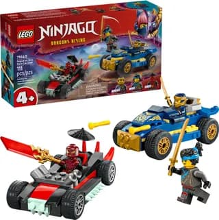 Rogue vs. Drix racewagenduel LEGO-set afbeelding 11
