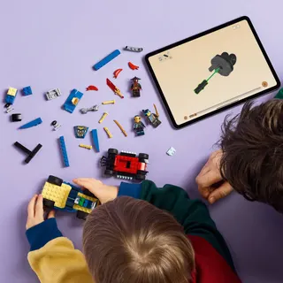 Rogue vs. Drix racewagenduel LEGO-set afbeelding 6