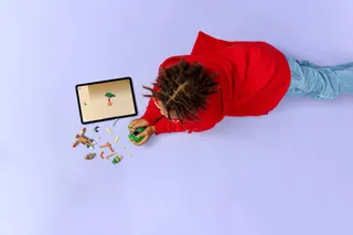 Lloyd vs. aardemonster in spinner LEGO-set afbeelding 2