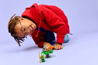 Lloyd vs. aardemonster in spinner LEGO-set afbeelding 4