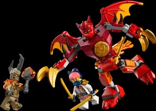 Kai's drakenmecha strijdpakket LEGO-set