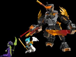 Cole's missiemecha en draak Zane LEGO-set