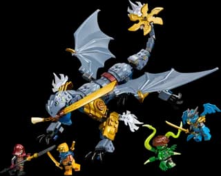 Ninjadraak Riyu's strijd LEGO-set