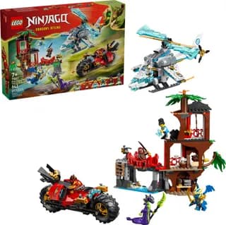 Ninjavoertuigen bij de boomhut LEGO-set afbeelding 11