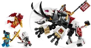 Zilvar en Grimtak het Drakenbeest LEGO-set afbeelding 3