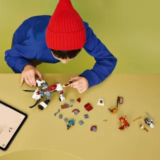 Zilvar en Grimtak het Drakenbeest LEGO-set afbeelding 5