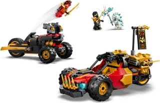 Kai en Cole's combivoertuigen LEGO-set afbeelding 4