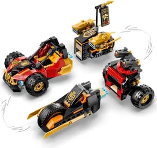 Kai en Cole's combivoertuigen LEGO-set afbeelding 5