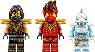 Kai en Cole's combivoertuigen LEGO-set afbeelding 2