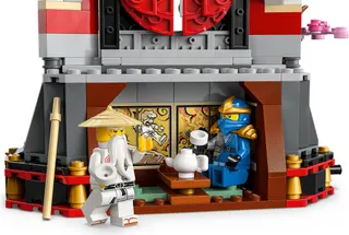 15-jarig jubileum: Display met ninjapersonages LEGO-set afbeelding 4