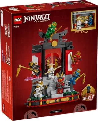 15-jarig jubileum: Display met ninjapersonages LEGO-set afbeelding 10