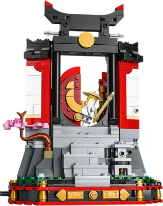 15-jarig jubileum: Display met ninjapersonages LEGO-set afbeelding 6