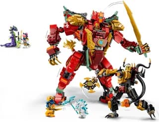 Wyldfyre's transformerende drakenmecha LEGO-set afbeelding 4