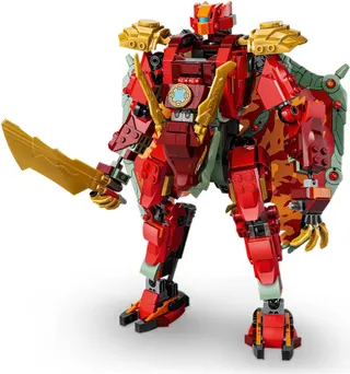 Wyldfyre's transformerende drakenmecha LEGO-set afbeelding 8