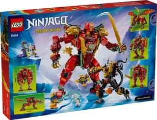Wyldfyre's transformerende drakenmecha LEGO-set afbeelding 14