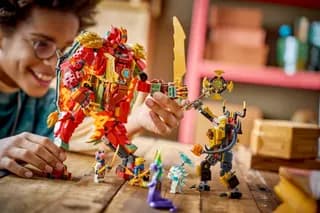 Wyldfyre's transformerende drakenmecha LEGO-set afbeelding 12