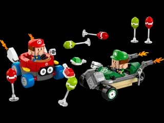 Mario Kart – Baby Mario vs. Baby Luigi LEGO-set