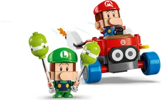 Mario Kart – Baby Mario vs. Baby Luigi LEGO-set afbeelding 4