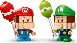 Mario Kart – Baby Mario vs. Baby Luigi LEGO-set afbeelding 2