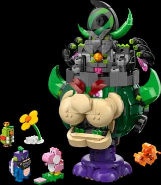 Prins Florian en Kasteel-Bowser LEGO-set