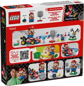 Mario Kart - Interactieve LEGO Mario en standaardkart LEGO-set afbeelding 7