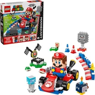 Mario Kart - Interactieve LEGO Mario en standaardkart LEGO-set afbeelding 8