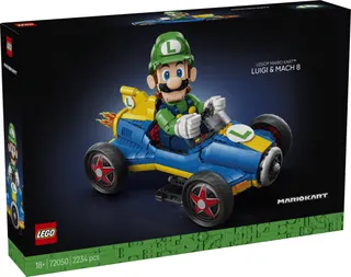 Mario Kart: Luigi en Mach 8 LEGO-set afbeelding 6