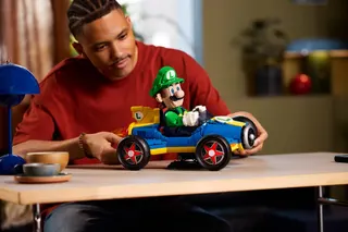Mario Kart: Luigi en Mach 8 LEGO-set afbeelding 4