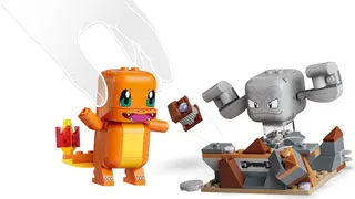 SMART Play: Charmander and Geodude's Cavern Clash LEGO-set afbeelding 3